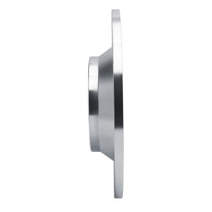 Audi Q3 Brake Rotor (1) - Rear Left - R1 Concepts - Drilled & Slotted - Silver - `16-`25